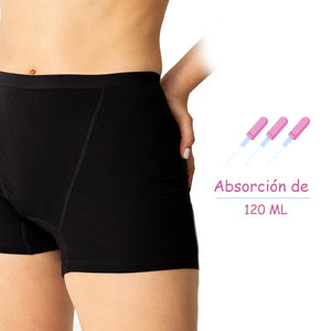Panty Menstrual Absorbente tipo short
