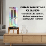 FILTRO DE AGUA EN VIDRIO - SISTEMA DE 4 ETAPAS