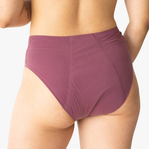 Panty tipo hípster Menstrual Absorbente Talle Alto