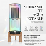 FILTRO DE AGUA EN VIDRIO - SISTEMA DE 4 ETAPAS