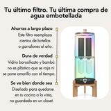 FILTRO DE AGUA EN VIDRIO - SISTEMA DE 4 ETAPAS