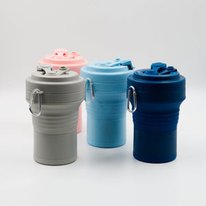 Vaso Plegable de Silicona - 550 ML