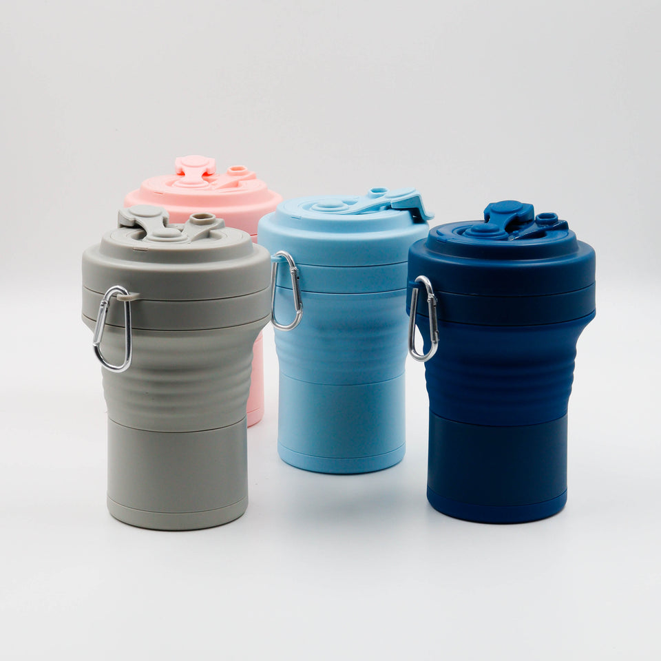 Vaso Plegable de Silicona - 550 ML