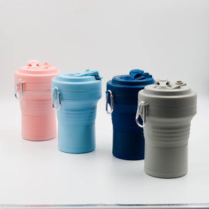 Vaso Plegable de Silicona - 550 ML