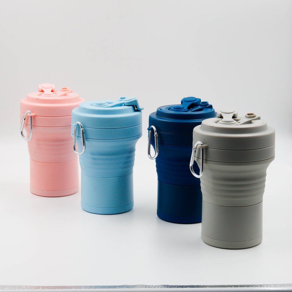 Vaso Plegable de Silicona - 550 ML