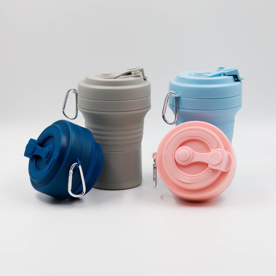 Vaso Plegable de Silicona - 550 ML