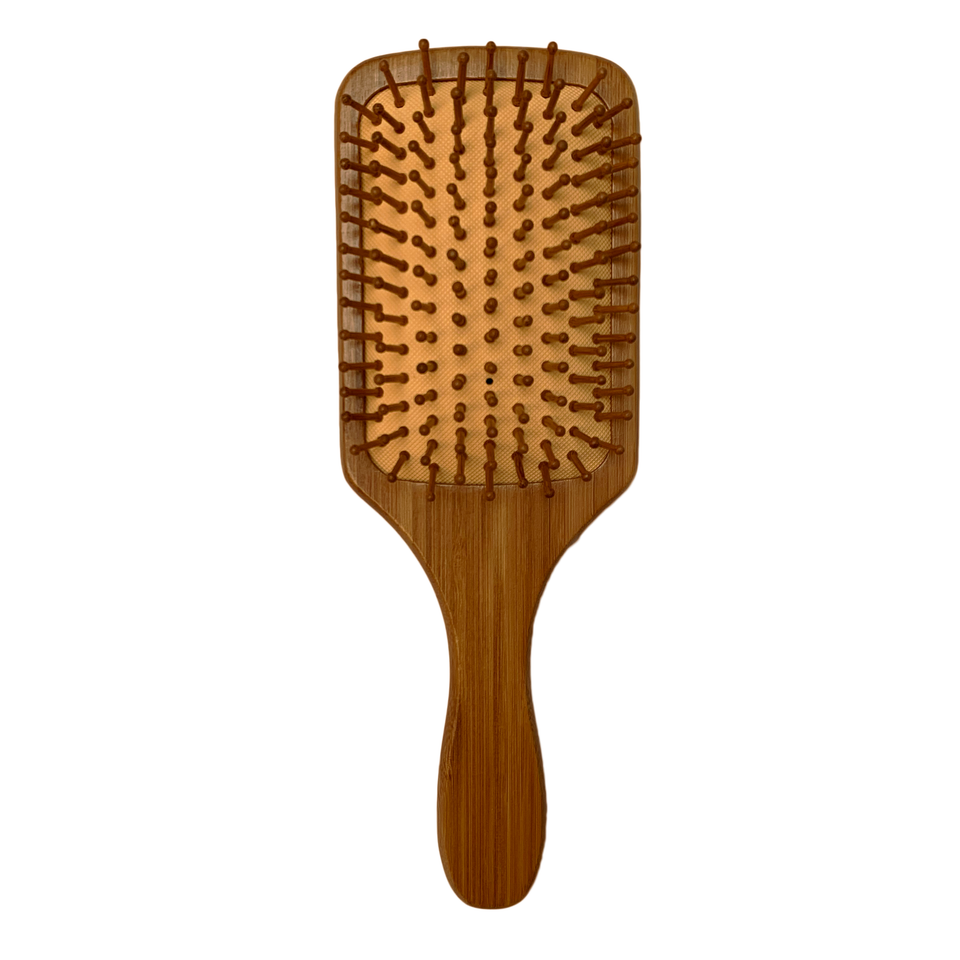 CEPILLO DE PEINAR DE BAMBÚ TAMAÑO GRANDE