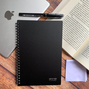 CUADERNO PLANEADOR/ORGANIZADOR DIARIO RE-UTILIZABLE (A5)