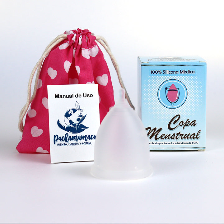COPA MENSTRUAL ÍNTIMA FEMENINA TALLO CORTO TALLA 2