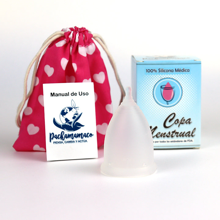 COPA MENSTRUAL ÍNTIMA FEMENINA TALLO CORTO TALLA 2